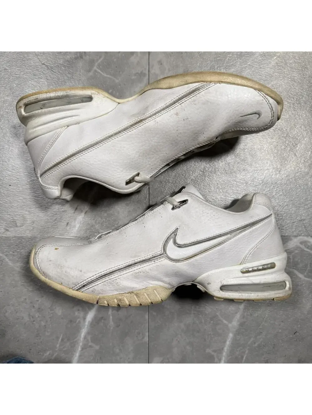 Rare vintage white Nike Air Max white trainers sneakers